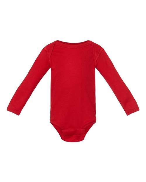 Infant Long Sleeve Baby Rib Bodysuit