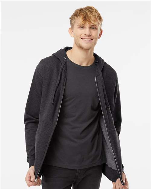 Midweight Full-Zip Hooded Sweatshirt