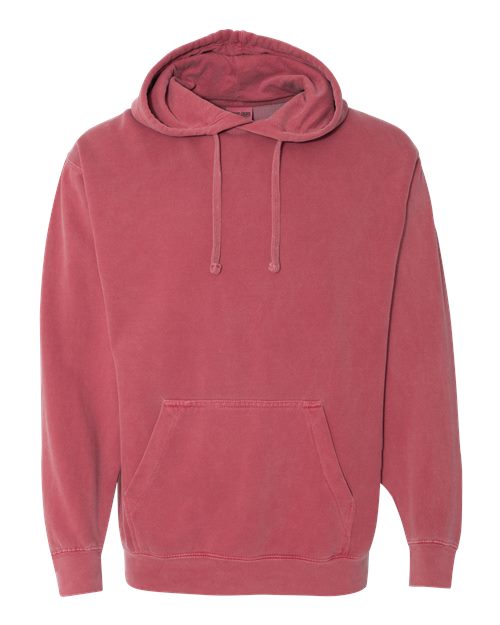 Garment-Dyed Hooded Sweatshirt