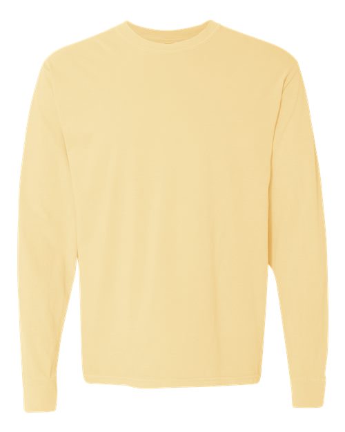 Garment-Dyed Heavyweight Long Sleeve T-Shirt