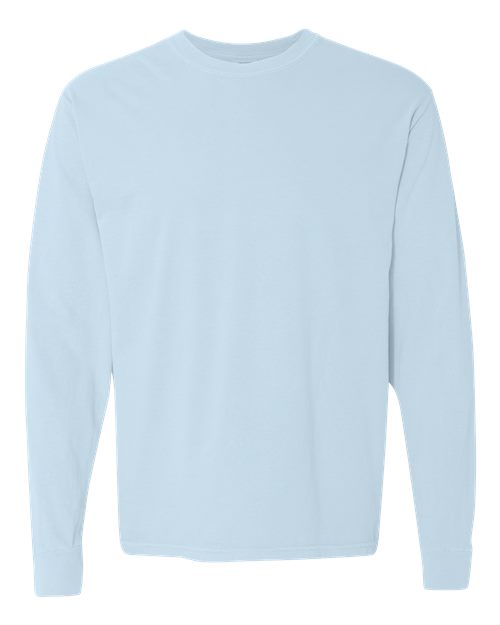 Garment-Dyed Heavyweight Long Sleeve T-Shirt