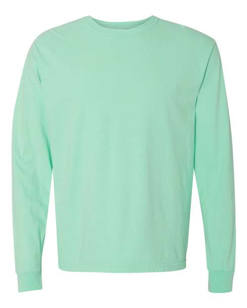 Garment-Dyed Heavyweight Long Sleeve T-Shirt