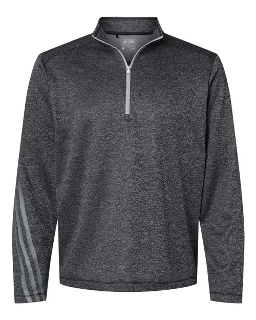 Brushed Terry Heathered Quarter-Zip Pullover