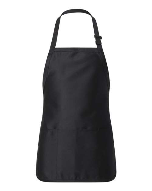 Full-Length Apron with Pouch Pocket