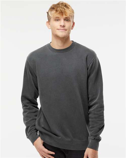 Midweight Pigment-Dyed Crewneck Sweatshirt