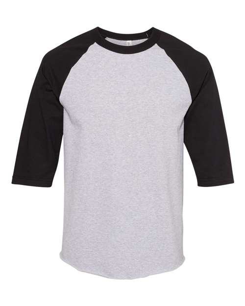 Classic Raglan Three-Quarter Sleeve T-Shirt