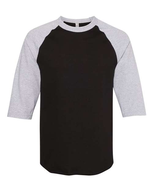 Classic Raglan Three-Quarter Sleeve T-Shirt