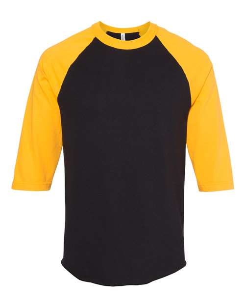 Classic Raglan Three-Quarter Sleeve T-Shirt