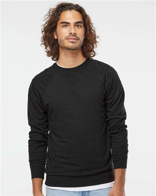 Icon Lightweight Loopback Terry Crewneck Sweatshirt