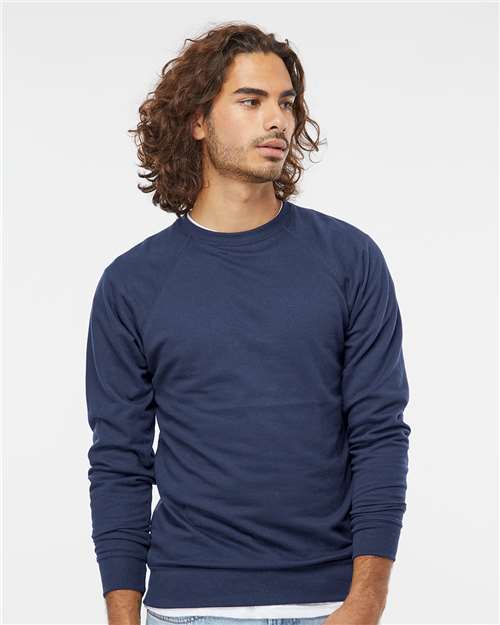 Icon Lightweight Loopback Terry Crewneck Sweatshirt