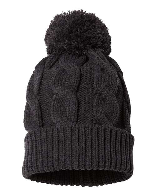 Chunk Twist Cuffed Beanie