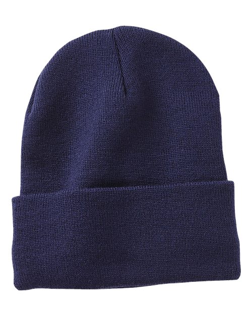 12" Fleece Lined Cuffed Beanie