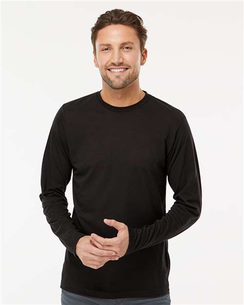 Poly-Blend Long Sleeve T-Shirt