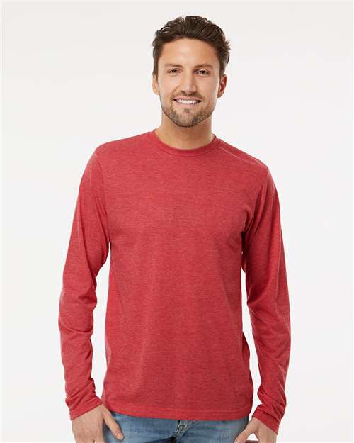 Poly-Blend Long Sleeve T-Shirt