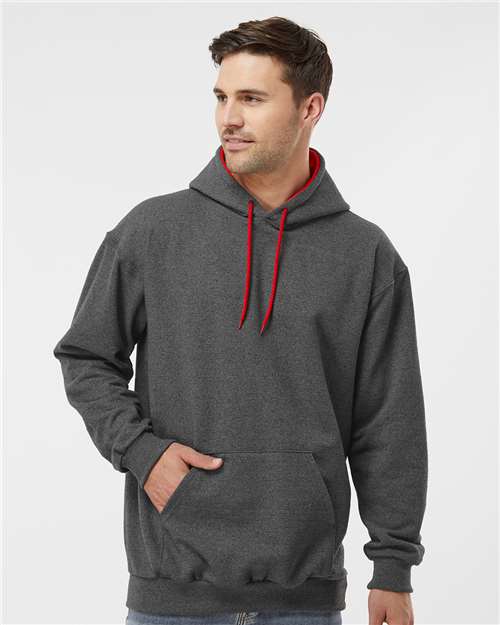 Two-Tone Hooded Sweatshirt