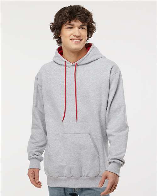 Two-Tone Hooded Sweatshirt