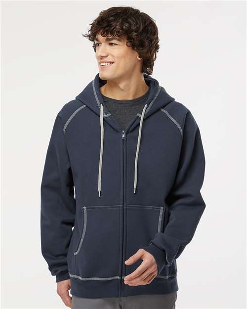 Extra Heavy Full-Zip Hooded Sweatshirt