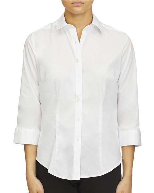 Women's Three-Quarter Sleeve Twill Shirt