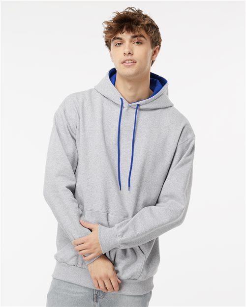 Two-Tone Hooded Sweatshirt